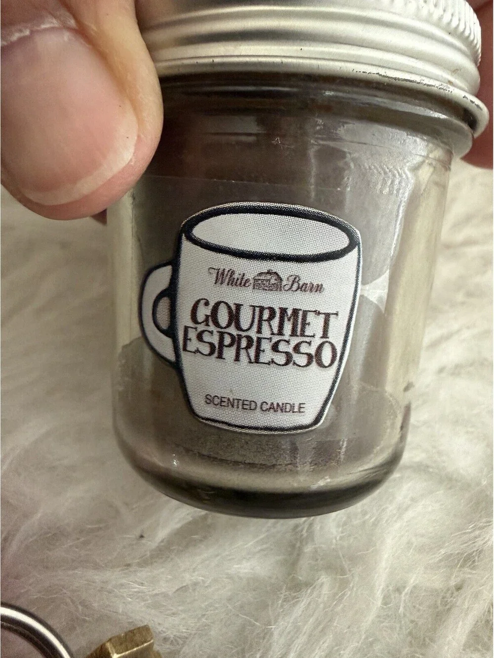 White Barn MINI Candle Gourmet Espresso 1.3 Oz